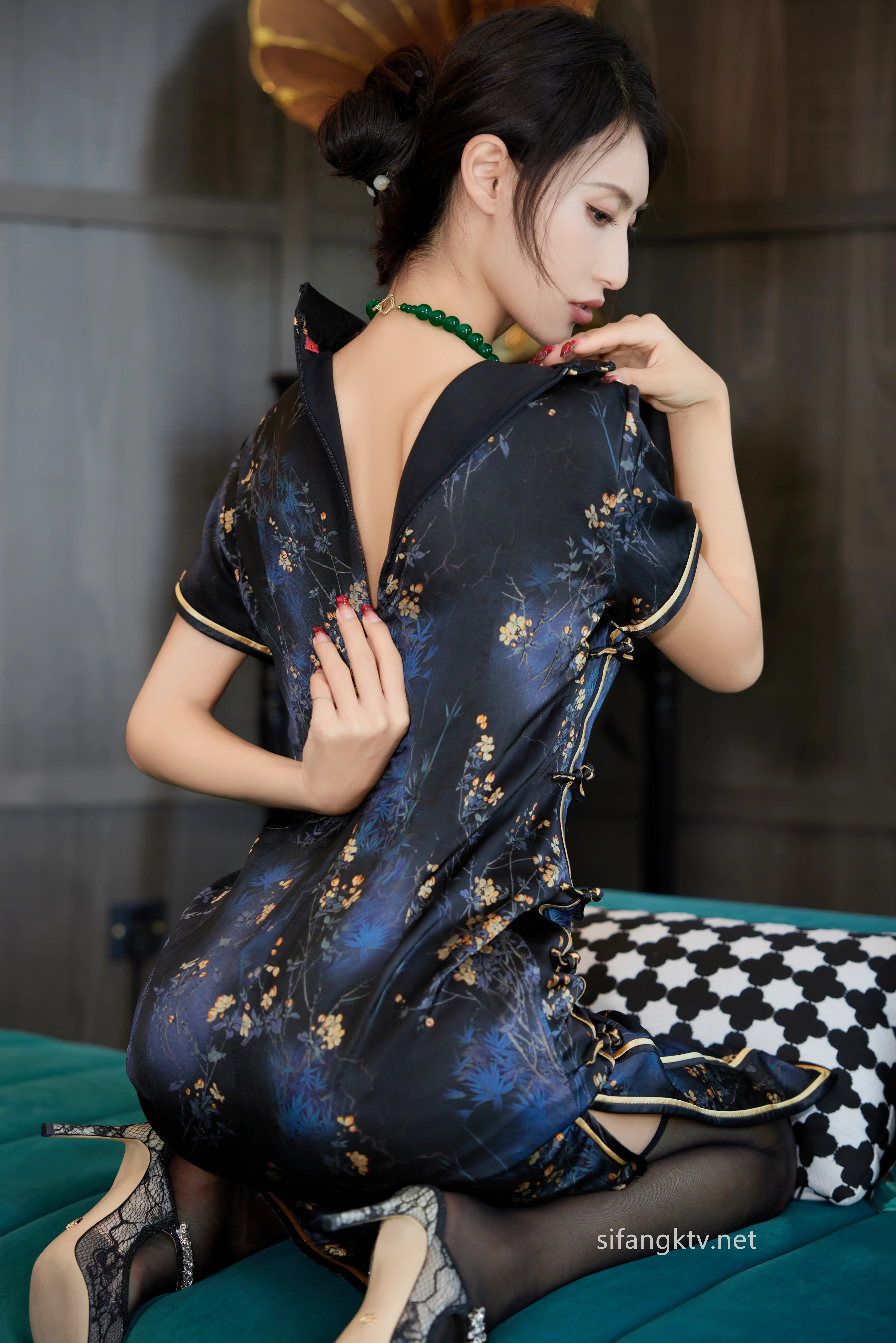 Lingyu69_NO.005_民國風旗袍_古典美_ - M940.COM 内部私购-第2张